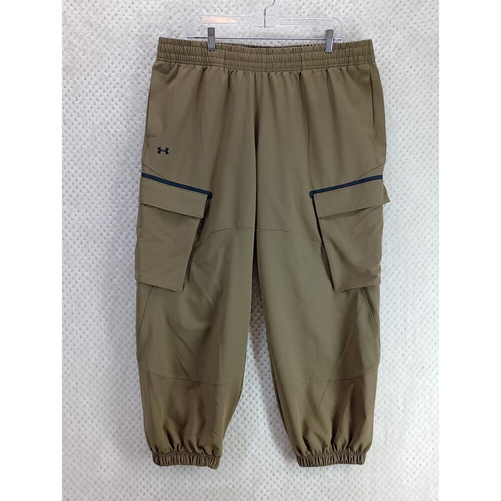 Under Armour Unstoppable Women's 2XL Cargo Pants Khaki Stretch